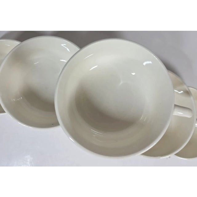 Handpainted Pink Dogwood Teacups- Set of Six For Sale - Image 15 of 16