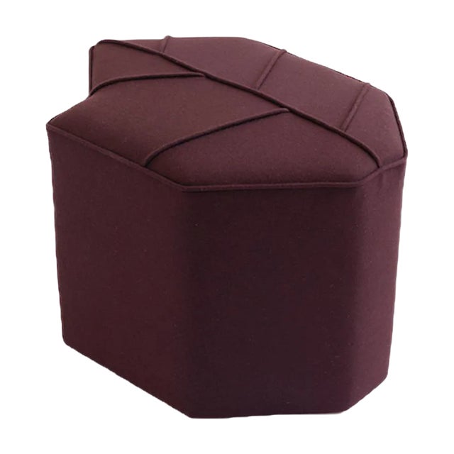 Brown Leaf Seat by Nicolette de Waart For Sale