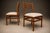 Mid-Century Modern Brazilian Modern Set of Eight Chairs in Caviuna Wood & Linen, Alexandre Rapoport, 1960s For Sale - Image 3 of 16