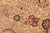 Shabby Chic 1990's Pak-Persian Beige/Black Wool Rug - 6'2'' X 9'4'' For Sale - Image 4 of 9