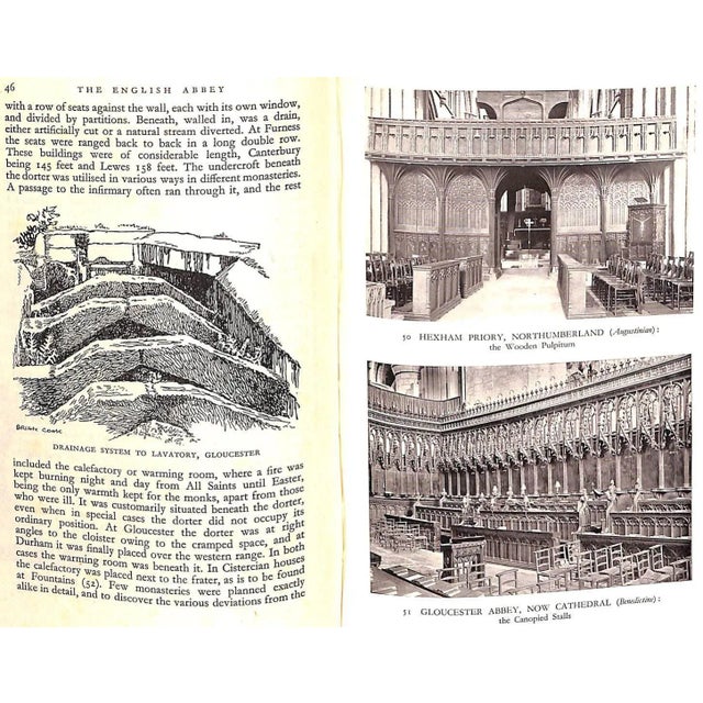 White "The English Abbey: Its Life and Work in the Middle Ages" 1949 Crossley, f.h. For Sale - Image 8 of 12