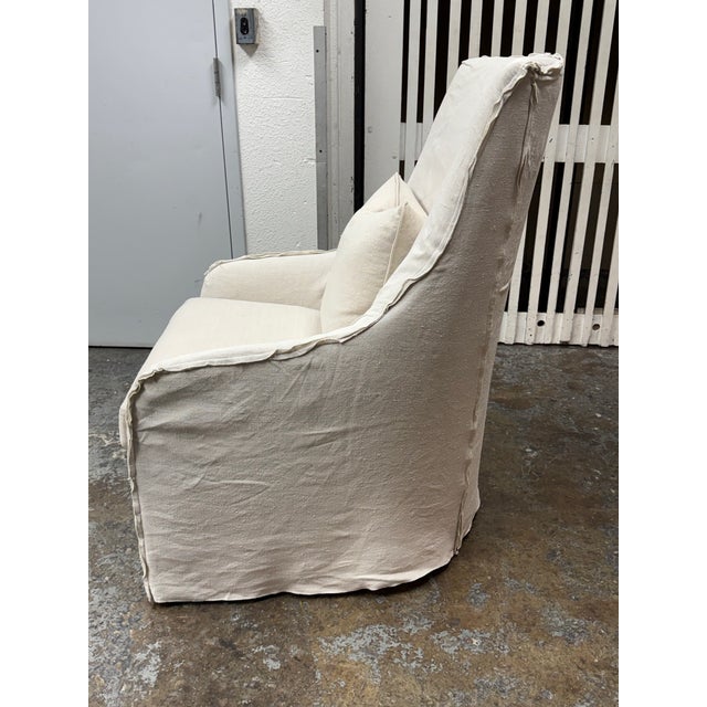 Verellen Verellen Norah Slipcover Swivel Glider For Sale - Image 4 of 12