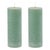 Kenneth Ludwig Chicago FIA Wick Green Pillar Candle (Set of 2) For Sale - Image 4 of 4