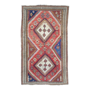 Fine Antique Persian Qashqai Rug 4’3" X 7’3"