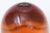 Amber Vintage Signed Murano Thick Walled Sommerso Glass Bowl Amber, Brown, Clear For Sale - Image 8 of 10