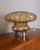 Vintage Italian Amber Murano Glass Table Lamp, 1970s For Sale - Image 6 of 10