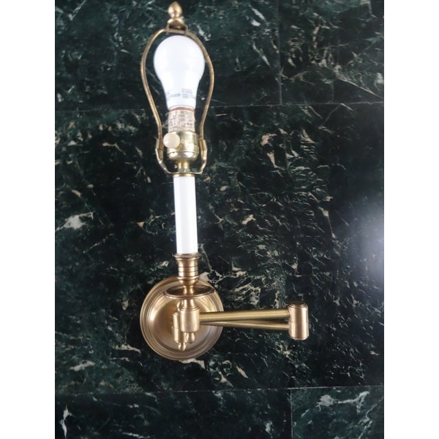 Vintage Adjustable Wall Lights For Sale - Image 11 of 12