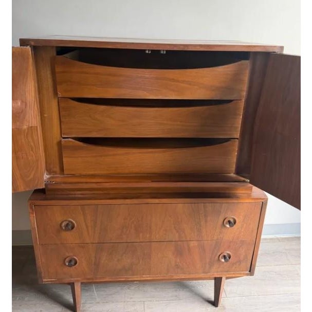 Mid-Century Modern Mid 20th Century Merton Gershun for American of Martinsville Harlequin Gentleman's Chest For Sale - Image 3 of 4