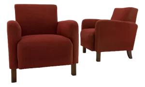 Set of Vintage Art Deco Lounge Chairs from Halabala, 1930s