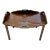 Early 1900's English Mahogany Butler's Tray Coffee Table For Sale