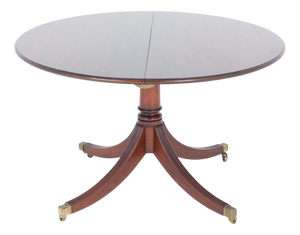 Regency Revival Dining Table in Mahogany, 1920