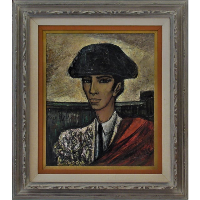 Paint Jacques LaLande, Le Toreador, 1962 For Sale - Image 7 of 7