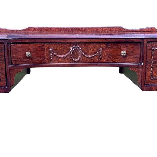 Early 20th Century Rosewood Desk For Sale - Image 12 of 18