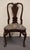 Statton Furniture Statton Furniture Warfield Collection Solid Mahogany Traditional Style Dining Side Chair For Sale - Image 4 of 11