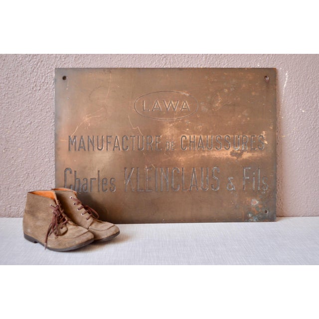 Metal Lawa Copper Plate Shoe Factory For Sale - Image 7 of 7