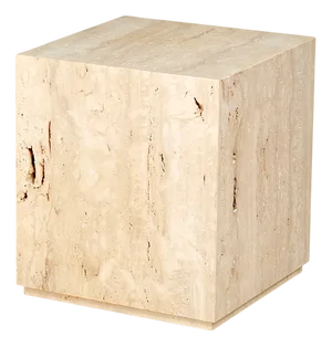 Fia Plinth Side Table by Marmo Lusso