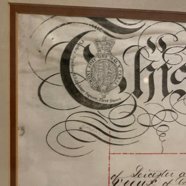 Victorian 1860 Land Indenture Document With Wax Seals For Sale - Image 3 of 6