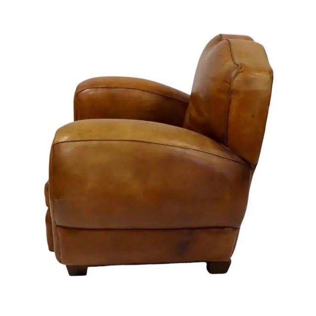 Mid 20th Century French Art Deco Club Chairs For Sale - Image 5 of 9