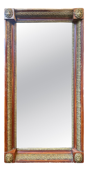 Italian Empire Gilt Pier Mirror, 1880
