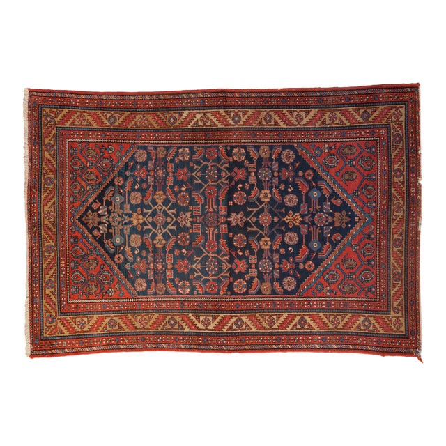 Vintage Malayer Rug - 4'5' x 6'6" For Sale