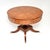 An outstanding antique Regency style burr walnut drum table. This was made in England, it dates from around the 1950’s...