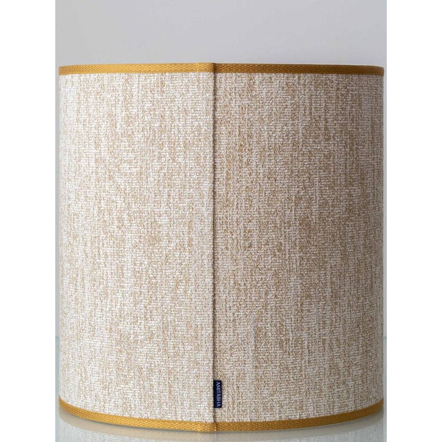 Ochre and Green Ceramic Table Lamp from Bay Keramik, 1970s For Sale - Image 13 of 14