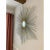 Large Mid 20th Century Chaty Vallauris Style Metal Sunburst Wall Mirror For Sale - Image 10 of 12