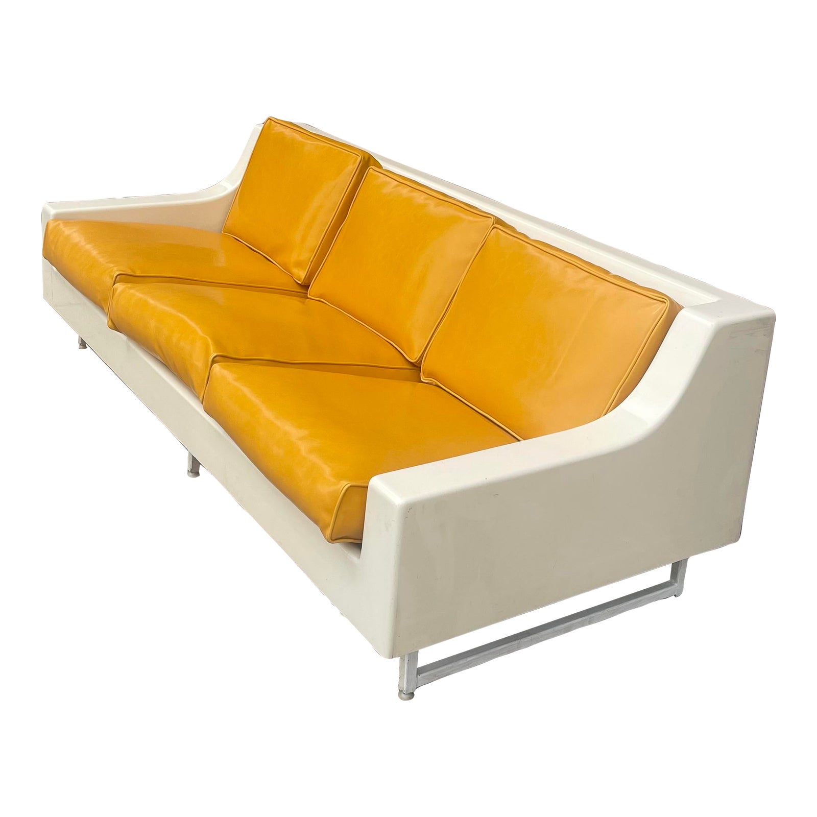 1960s Homecrest Fiberglass Sofa Chairish