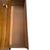 Vintage Mid-Century Walnut Six-Drawer Chest With Brass Pulls For Sale In Los Angeles - Image 6 of 18