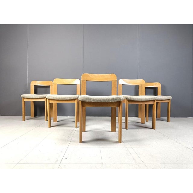 Brutalist Dining Chairs, 1970s, Set of 6 For Sale - Image 6 of 10