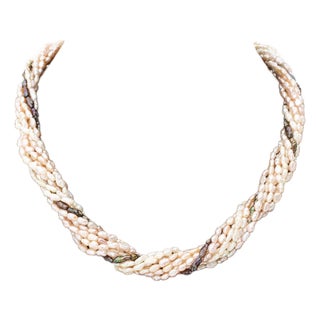 Pomellato Baroque Pearl Multi-Strand Necklace For Sale