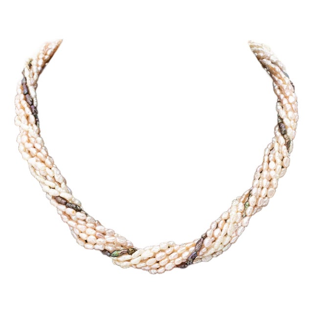 Pomellato Baroque Pearl Multi-Strand Necklace For Sale