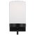 Modern Sean Lavin By Visual Comfort Studio Zire 1-Light Bath Sconce in Midnight Black For Sale - Image 3 of 3