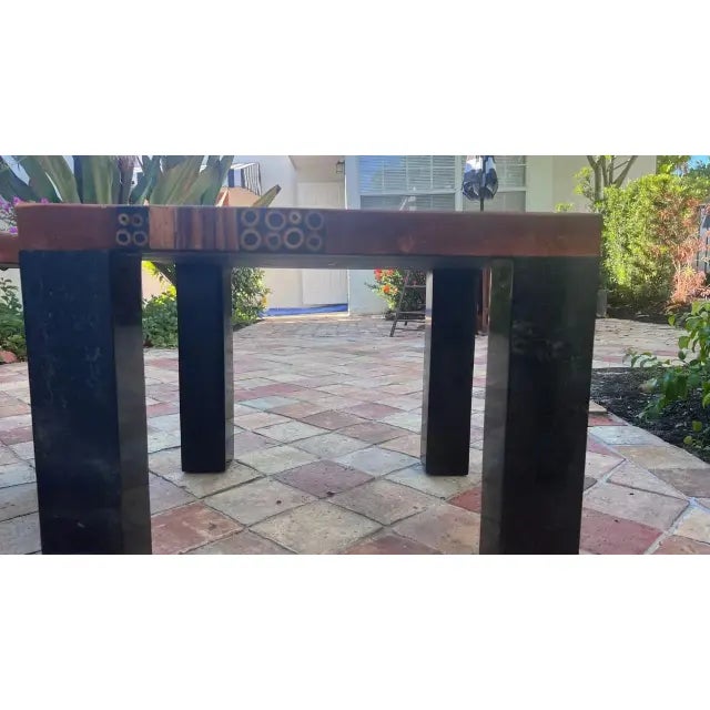 Vintage Collage Side Tables by Marquis Collection of Beverly Hills - Set of 2 For Sale - Image 4 of 9