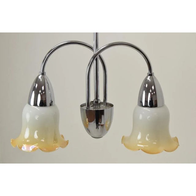 Mid-Century Chandelier, 1960s For Sale - Image 3 of 14