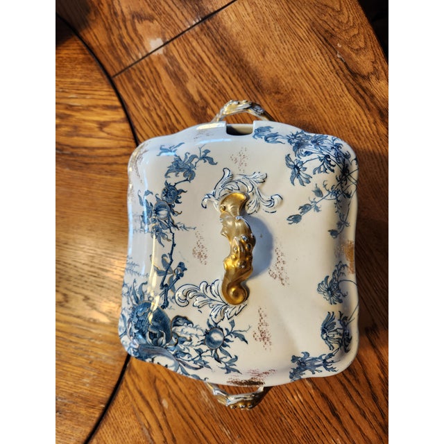 Late 19th Century Late Victorian Doulton Burslem "Arundel" Covered Tureen For Sale - Image 5 of 16