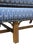 Wood Late 20th Century Ethan Allen Chippendale Style Cameback Sofa W Stretcher Base and Rolled Arms For Sale - Image 7 of 9
