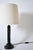 Turned Ebonised Wooden Lamp, 1960s For Sale - Image 3 of 5