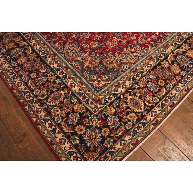 Middle Eastern Rug in Wool For Sale - Image 9 of 11