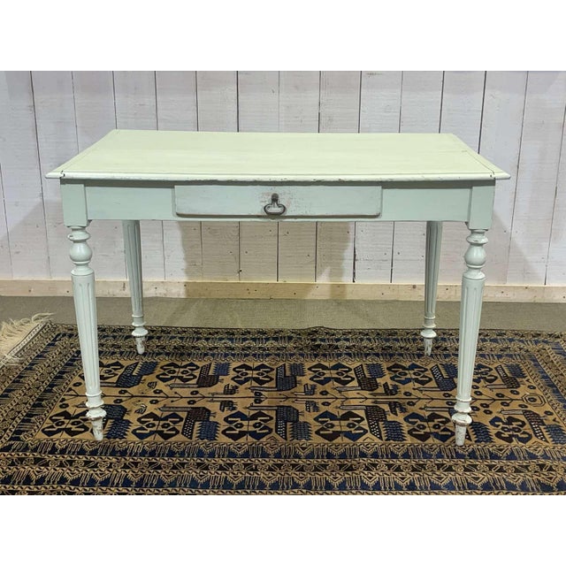 Early 20th Century Louis XVI Desk in Poplar, Fir and Beech For Sale - Image 14 of 14