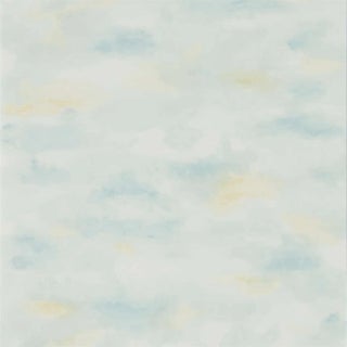 Sanderson Bamburgh Sky Wallpaper in Estuary Blue For Sale