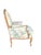 Vintage Pair of Louis XV Style Floral Upholstered Bergère Accent Chairs in English Traditional Style For Sale - Image 11 of 18