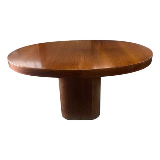 Mid-Century Modern Extendable Dining Table in Walnut, 1970s For Sale