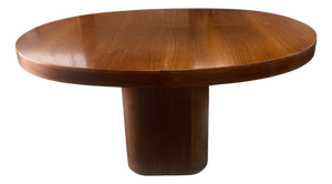 Mid-Century Modern Extendable Dining Table in Walnut, 1970s