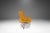 Mustard Mid-Century Modern Early Authentic Bird Lounge Chair W/ Matching Ottoman in Bouclé Attributed to Harry Bertoia for Knoll, Usa, C. 1960's For Sale - Image 8 of 18