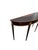 Traditional 1980s Stickley Federal Style Demilune Mahogany Inlaid Yew Wood Hall Console Table For Sale - Image 3 of 18