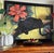 An original signed painting by California artist, actor and decorator Billy Seay, depicting a black panther stretched...