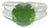 3.73 Carat Demantoid Garnet Diamond Platinum Ring, GRS Certified, Size 6 For Sale