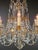 Brass Antique Louis XVI Revival Crystal Chandelier Giltwood and Brass Circa 1890 For Sale - Image 8 of 13