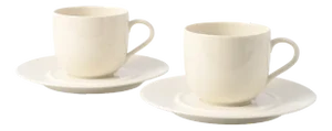 Porcelain Cups by Ettore Sottsass for Alessi, 1990s, Set of 2